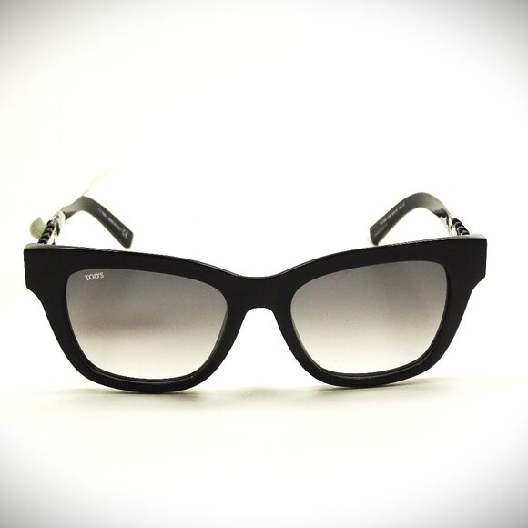 TOD'S Rectangular TO0200 01B Black/Palladium 53mm 200 Sunglasses - Picture 2 of 8